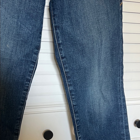 Good American Dark Blue Straight Leg Jeans - Picture 5 of 7